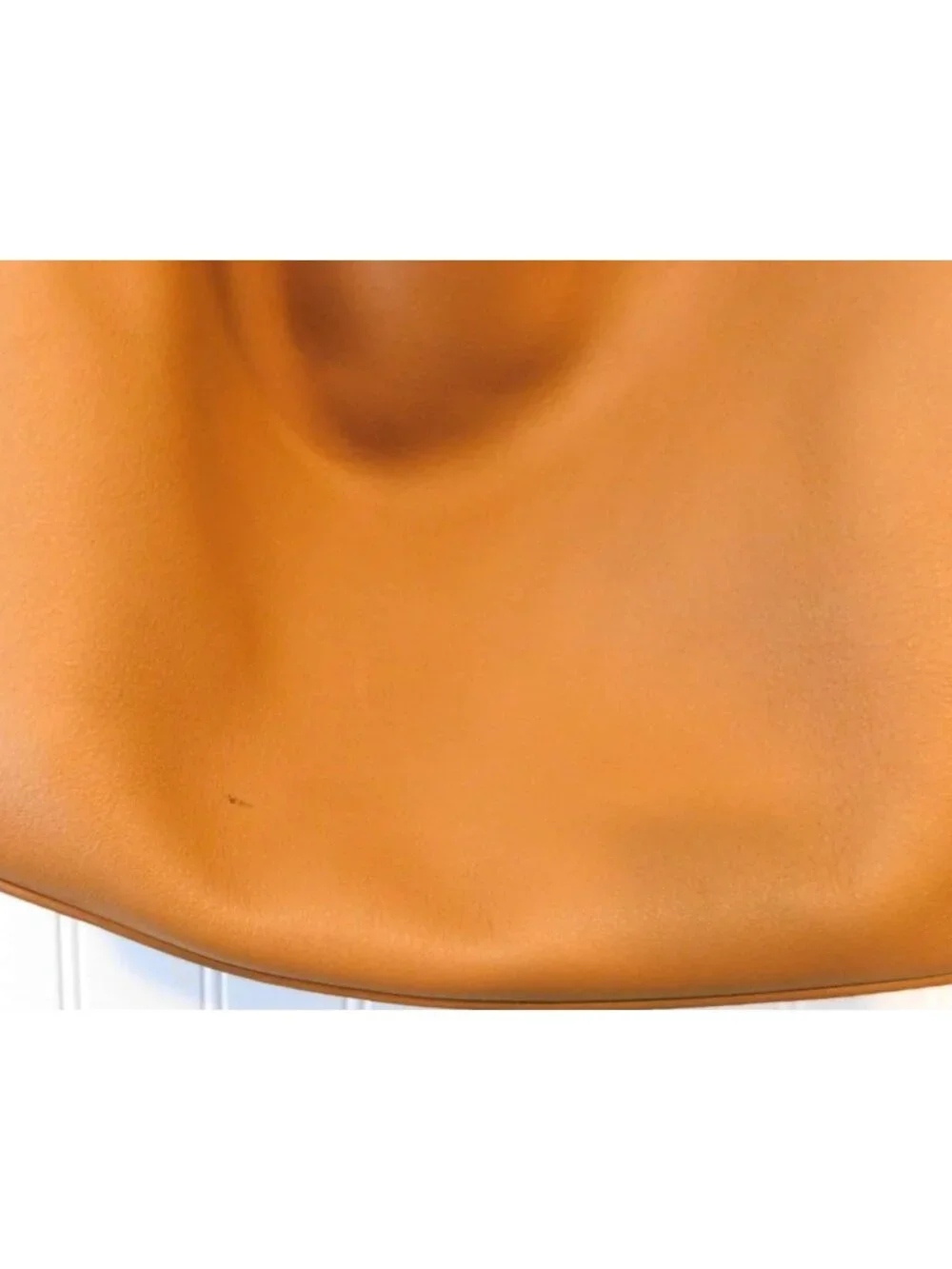 AllSaints Tan Leather Hobo Bag Whipstitch Shoulder Tote Boho Slouchy Large